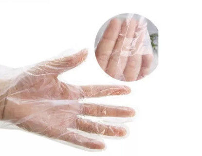De in reliëf gemaakte Voedsel Handschoenen van de Behandelings 0.01mm Beschikbare Hand
