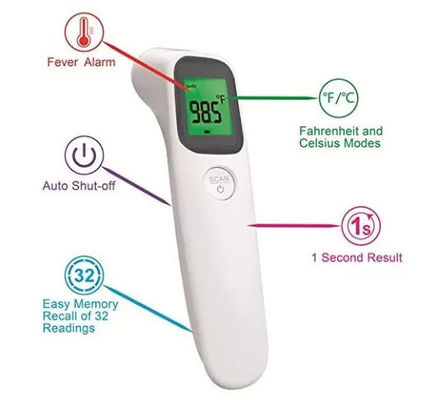 32 keer Thermometer van het Verslag74g de Infrarode Voorhoofd