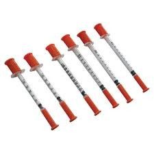 Transparante de Injectiespuiten van de Vat1ml Insuline